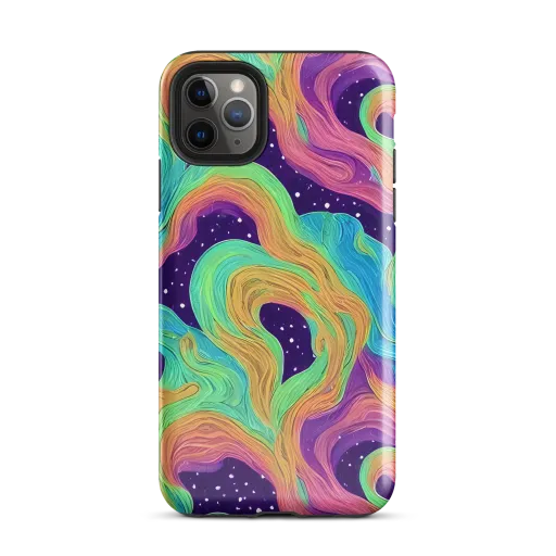 Nebula Whirl on a Tough Case for iPhone®