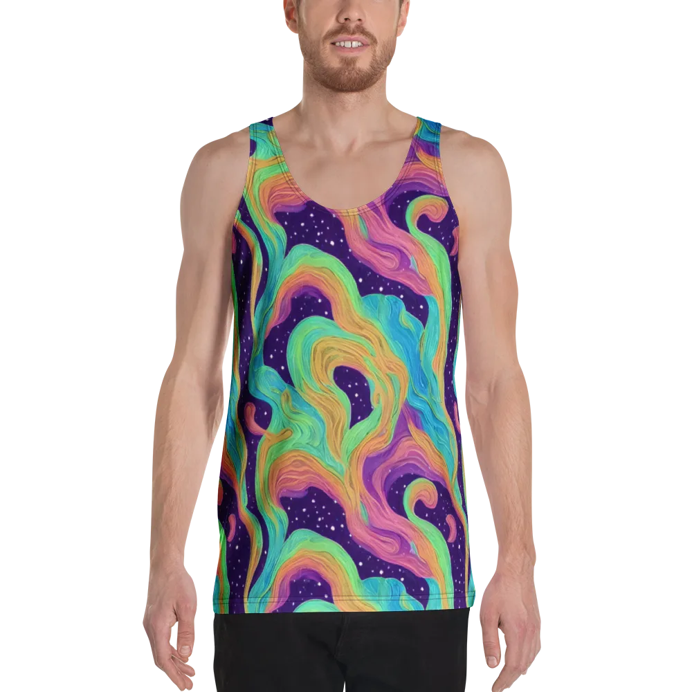 Nebula Whirl on Men's Tank Top — Front