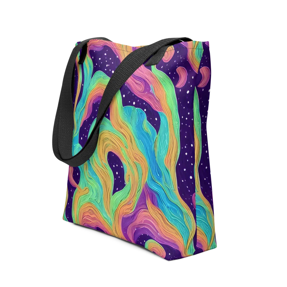 Nebula Whirl on Tote Bag — Front