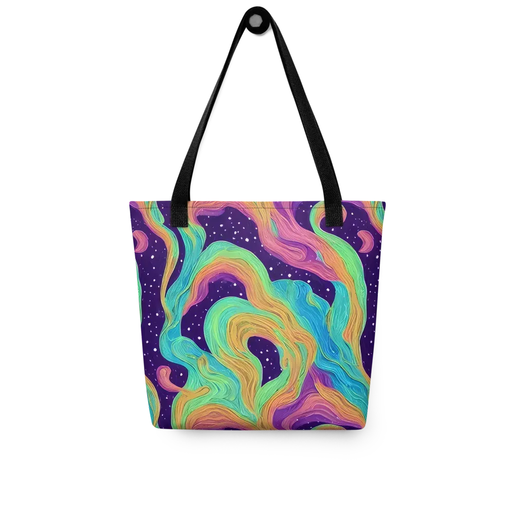 Nebula Whirl on Tote Bag — Front