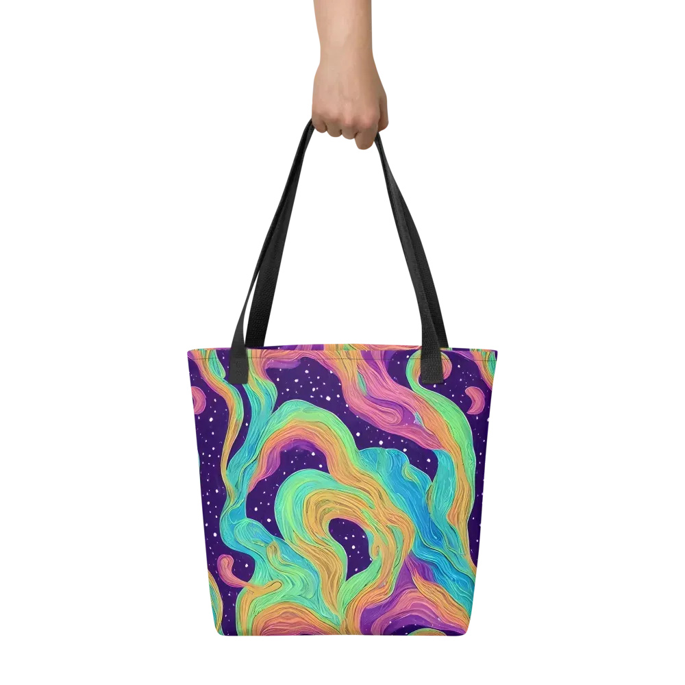 Nebula Whirl on Tote Bag — Front
