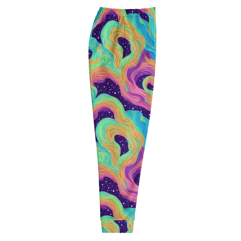 Nebula Whirl on Men's Joggers — Right