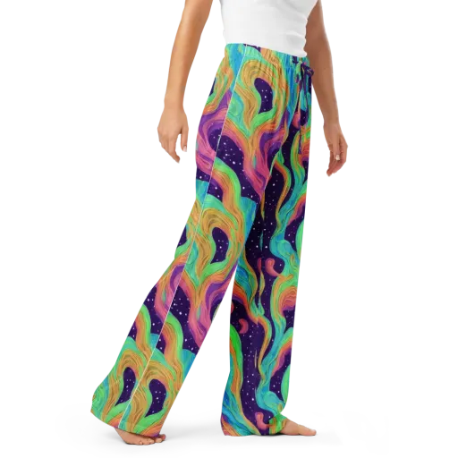 Nebula Whirl on a Women's Pajama Pants