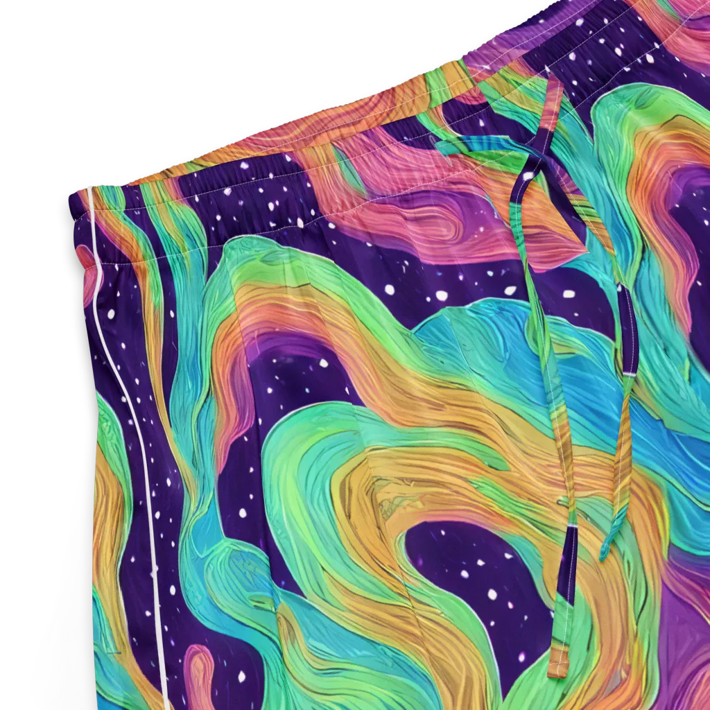 Nebula Whirl on Women's Pajama Shorts — Product details