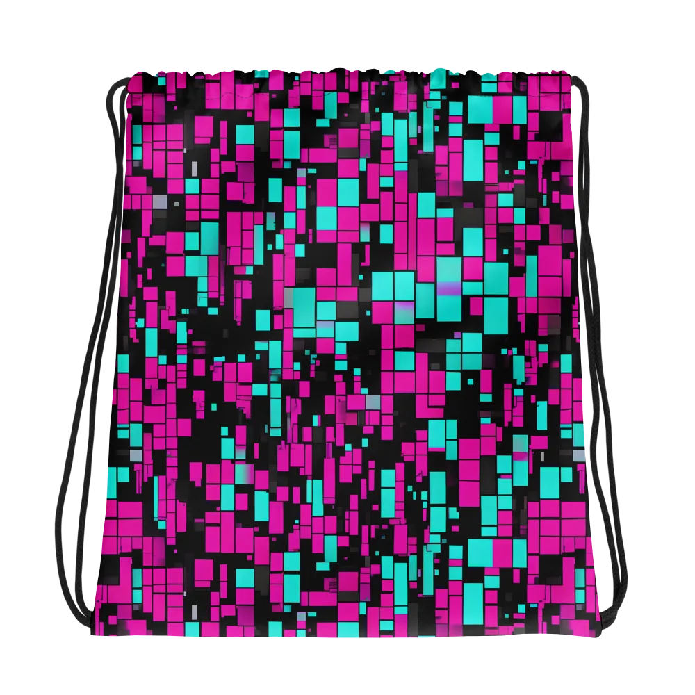 Voltage Mosaic on Drawstring Bag — Photo