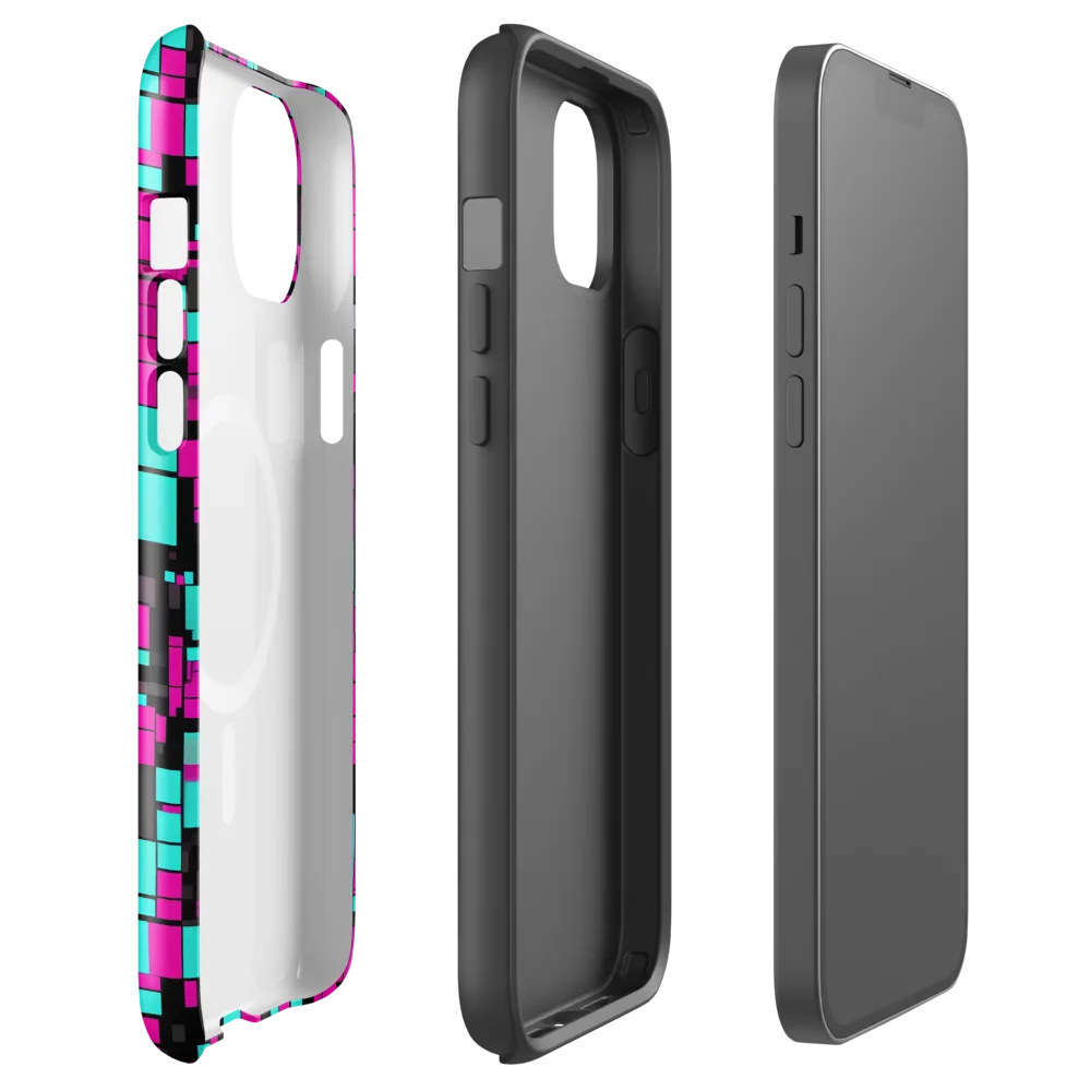 Voltage Mosaic on MagSafe Tough Case for iPhone® — Front