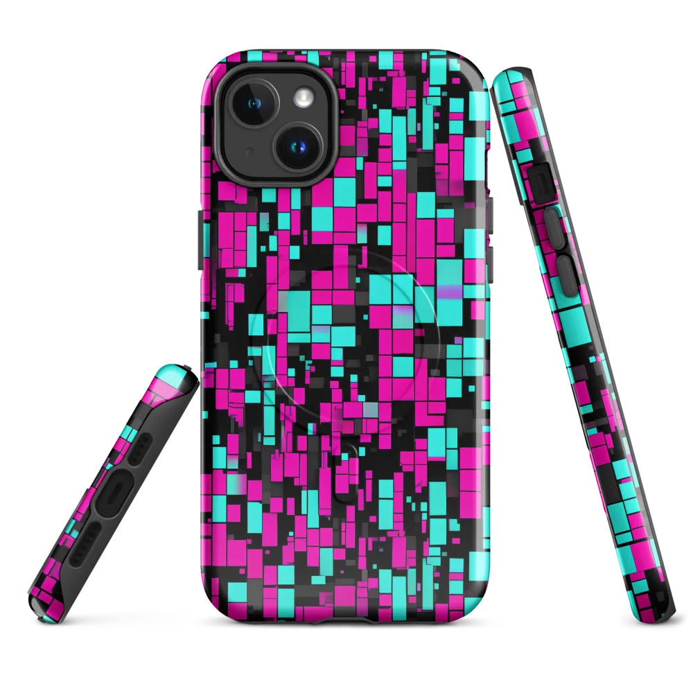 Voltage Mosaic on MagSafe Tough Case for iPhone® — Front