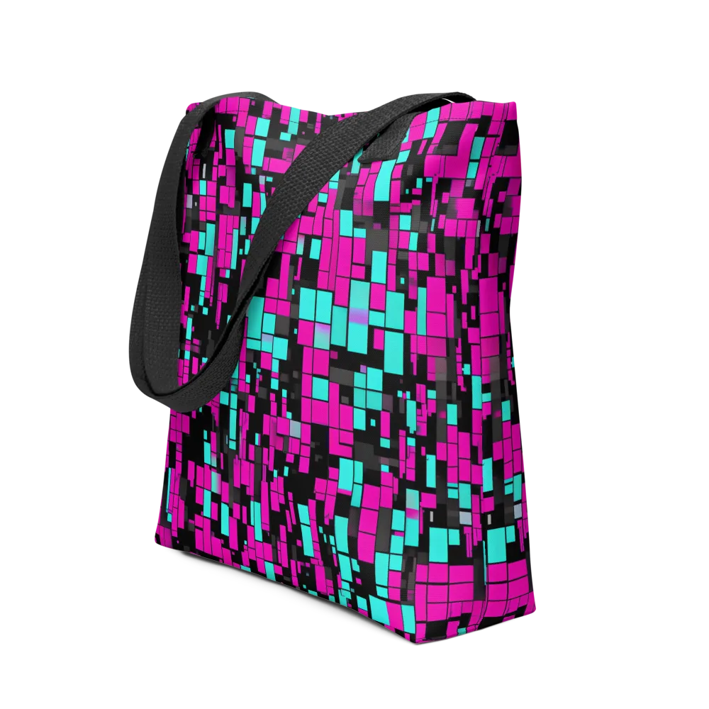 Voltage Mosaic on Tote Bag — Front