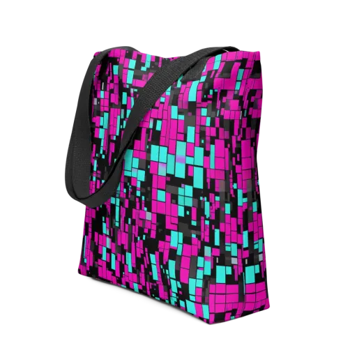 Voltage Mosaic on a Tote Bag