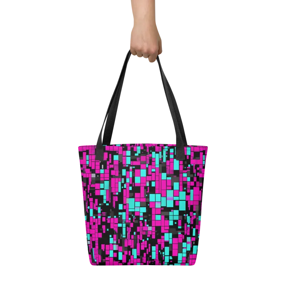 Voltage Mosaic on Tote Bag — Front