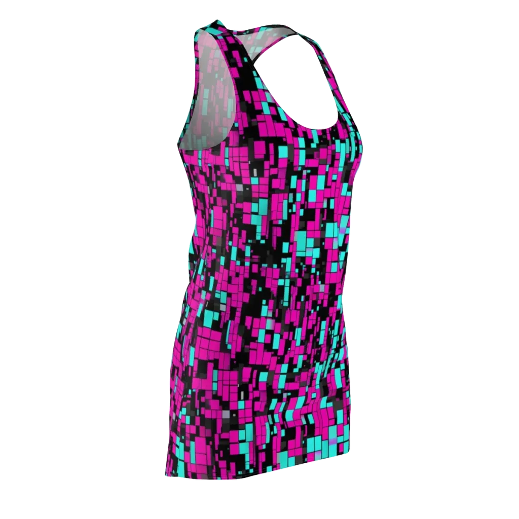 Voltage Mosaic on Racerback Dress — Front Side
