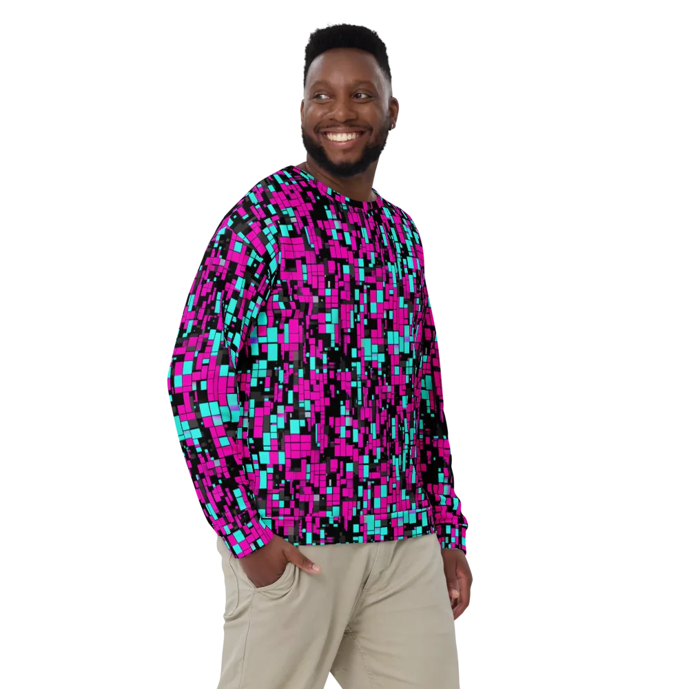 Voltage Mosaic on Sweatshirt — Front