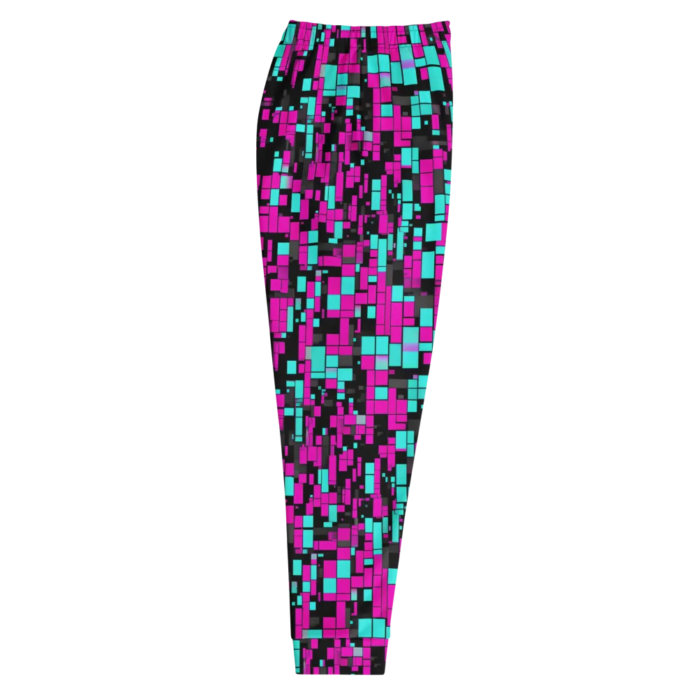 Voltage Mosaic on Men's Joggers — Right