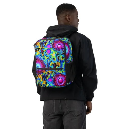 Neon Nectar on a Utility Backpack