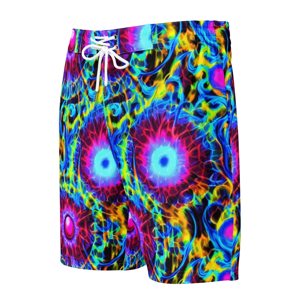 Neon Nectar on Men's Board Shorts — Front
