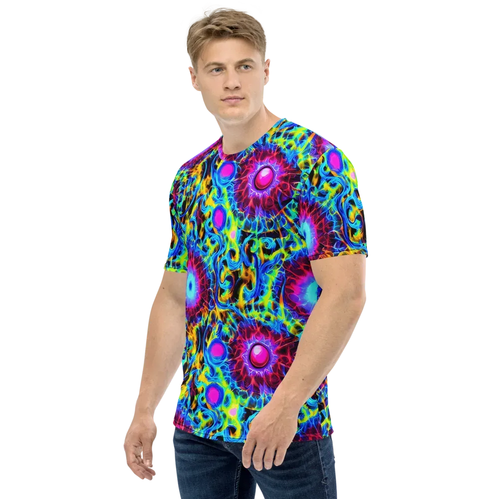 Neon Nectar on Men's Crew Neck T-Shirt — Left