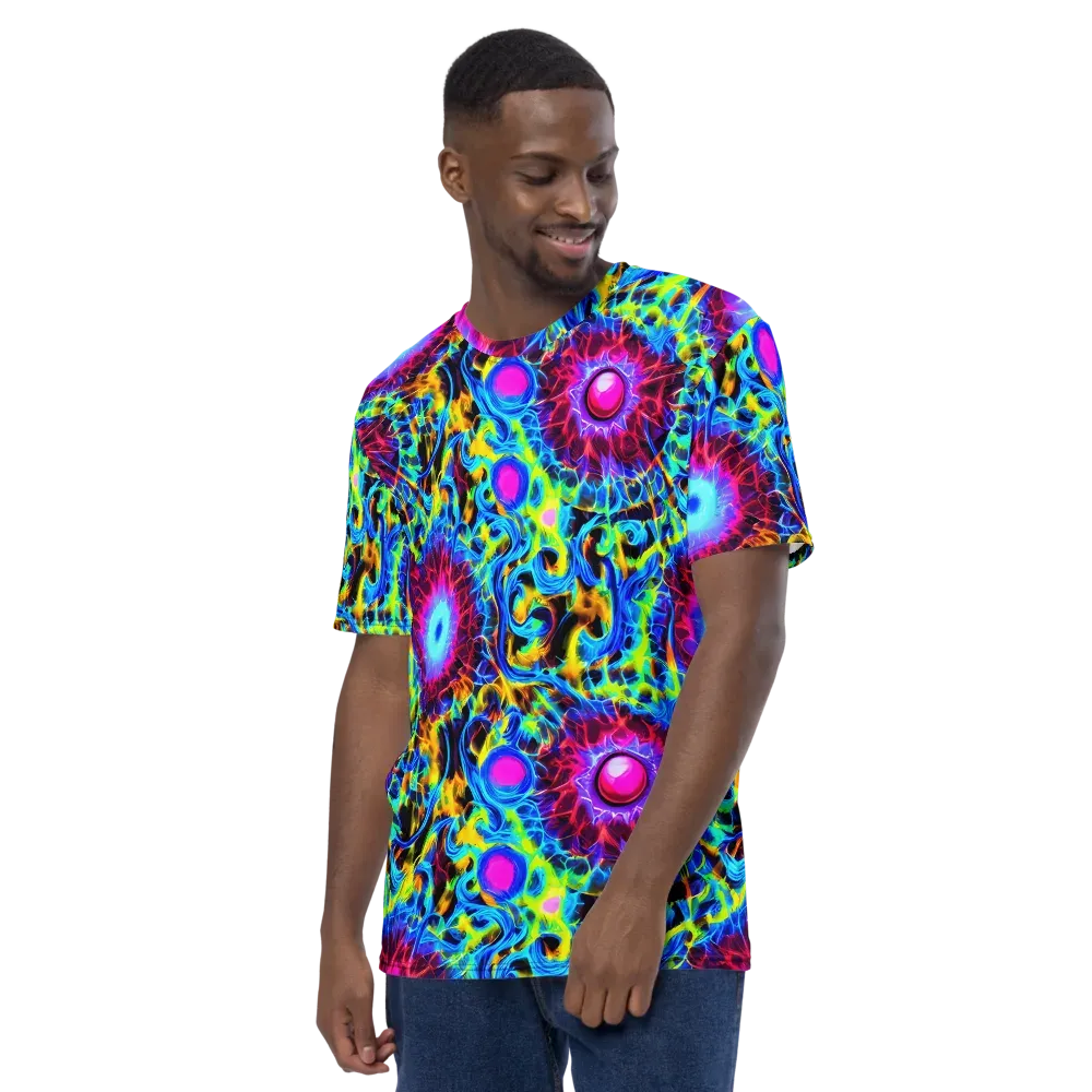 Neon Nectar on Men's Crew Neck T-Shirt — Left