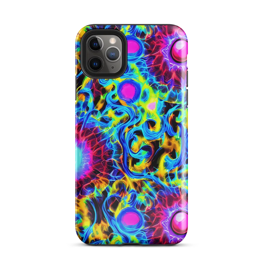 Neon Nectar on Tough Case for iPhone® — Front