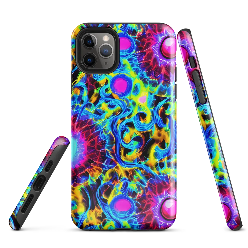 Neon Nectar on Tough Case for iPhone® — Front