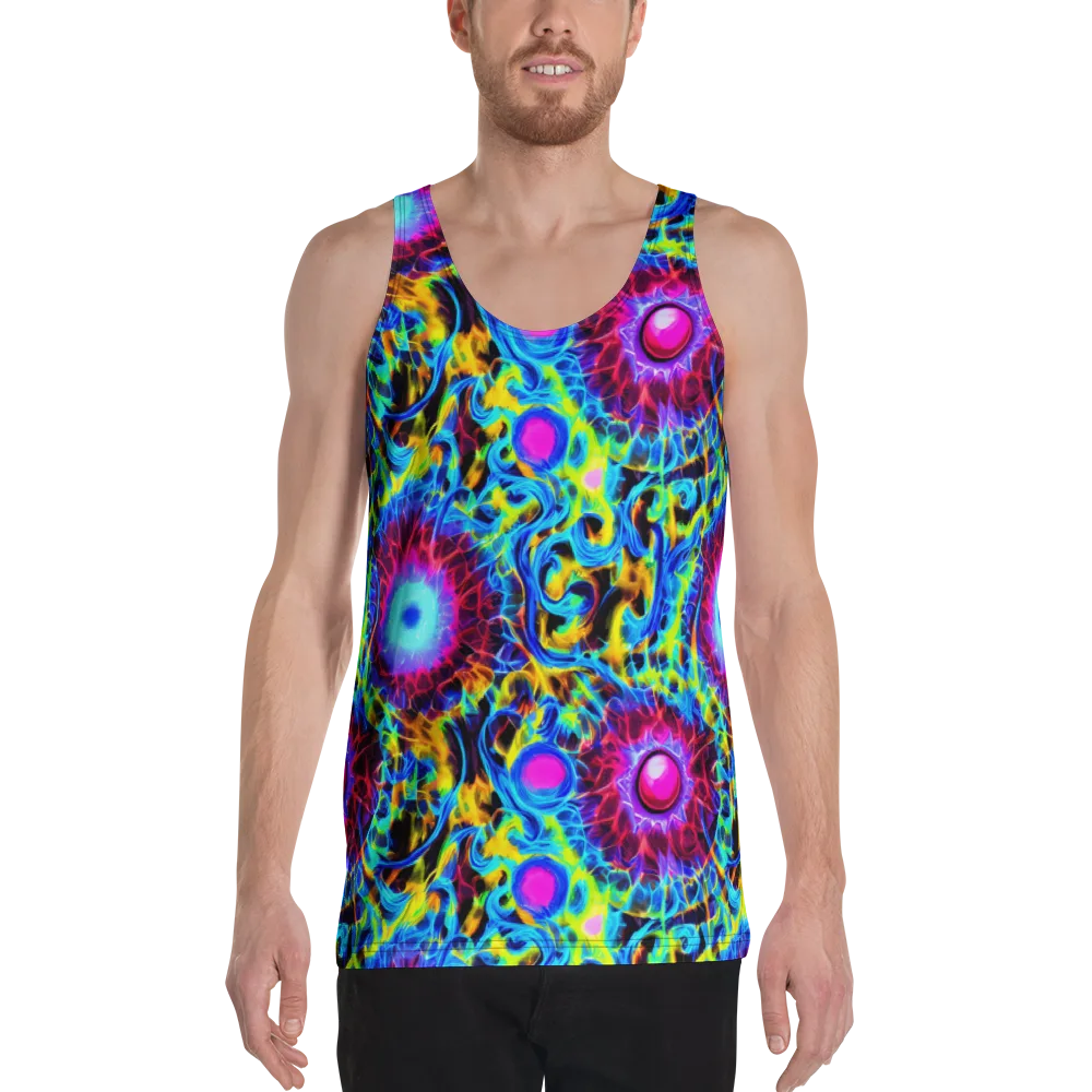 Neon Nectar on Men's Tank Top — Front