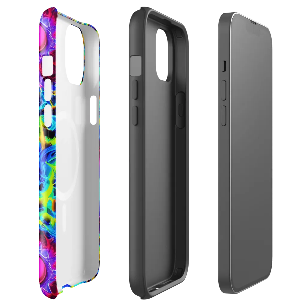 Neon Nectar on MagSafe Tough Case for iPhone® — Front