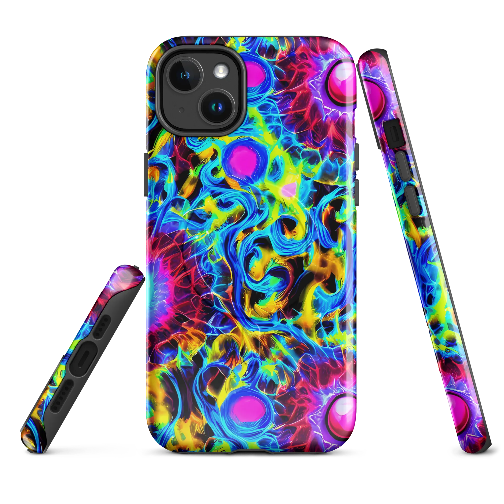 Neon Nectar on MagSafe Tough Case for iPhone® — Front