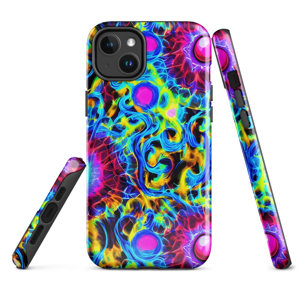 Neon Nectar on MagSafe Tough Case for iPhone® — Front