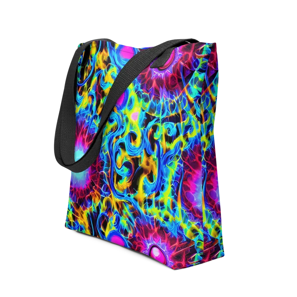 Neon Nectar on Tote Bag — Front