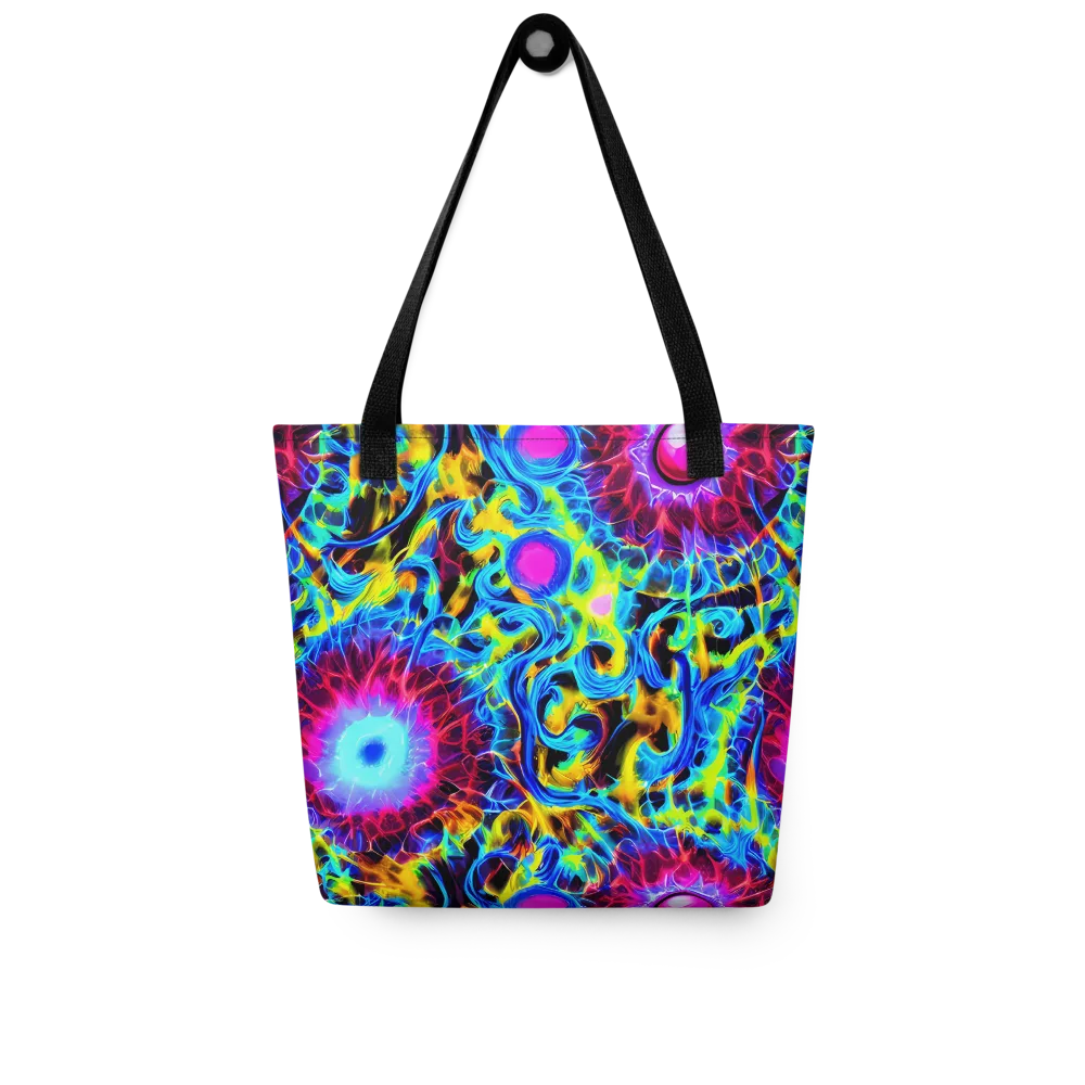 Neon Nectar on Tote Bag — Front