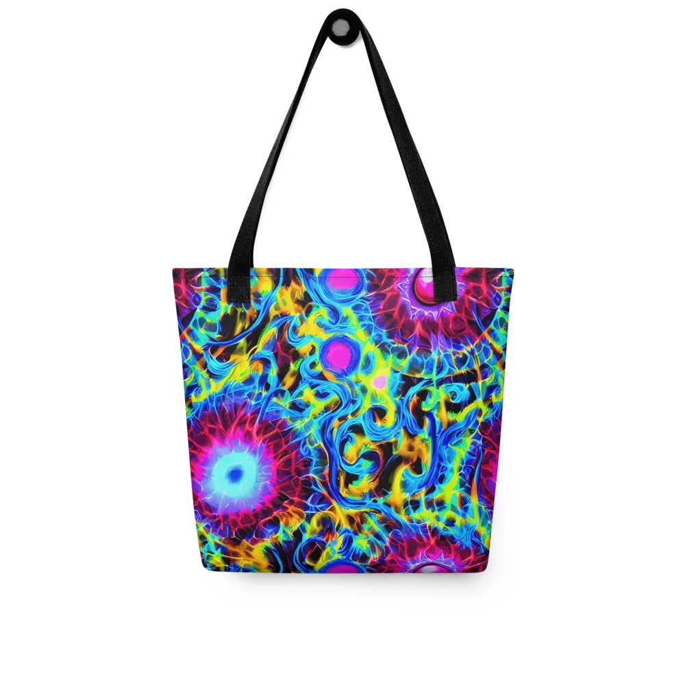 Neon Nectar on Tote Bag — Front