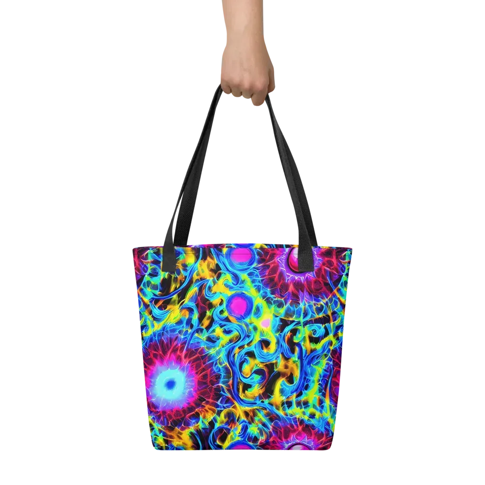 Neon Nectar on Tote Bag — Front