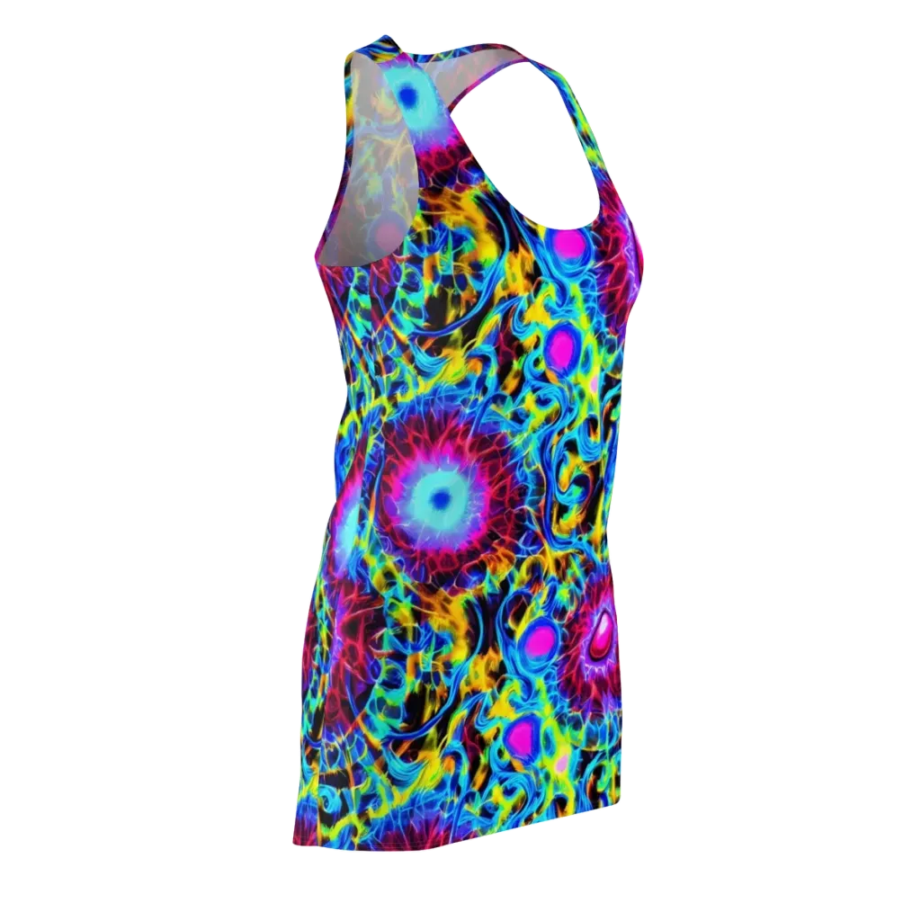Neon Nectar on Racerback Dress — Front Side