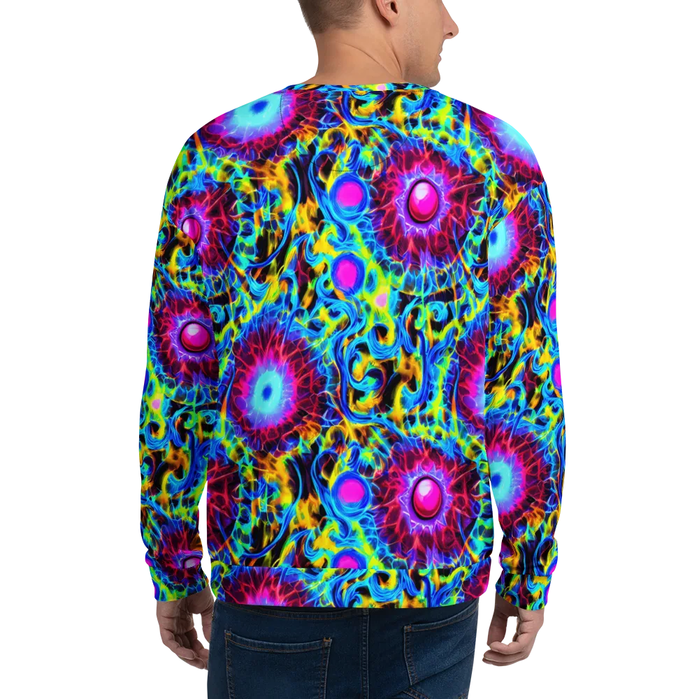 Neon Nectar on Sweatshirt — Back