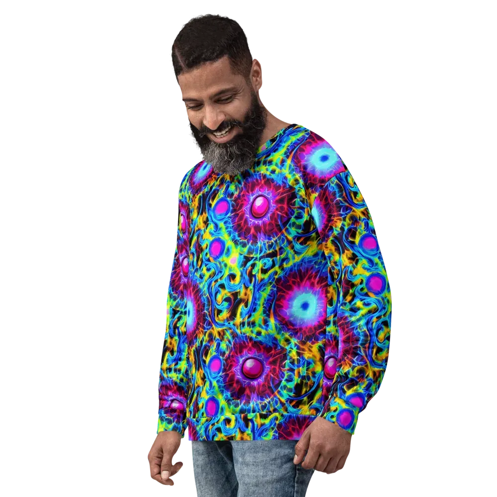 Neon Nectar on Sweatshirt — Left Front