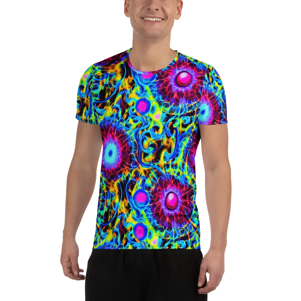 Neon Nectar on Men's Athletic T-Shirt — Front