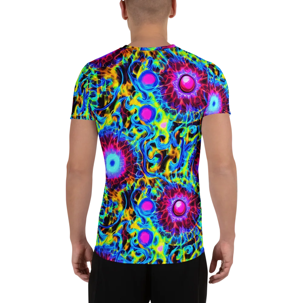 Neon Nectar on Men's Athletic T-Shirt — Back