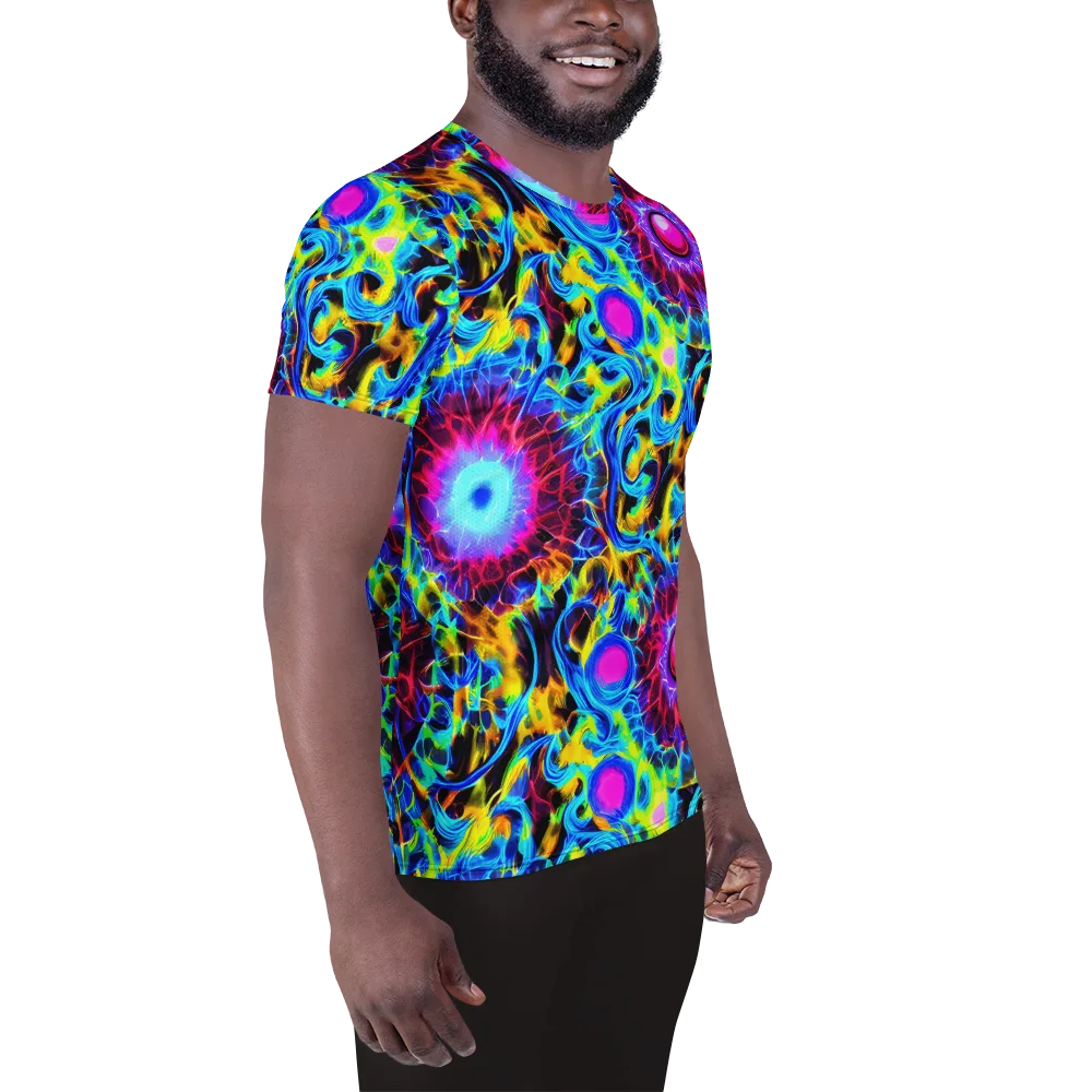Neon Nectar on Men's Athletic T-Shirt — Right
