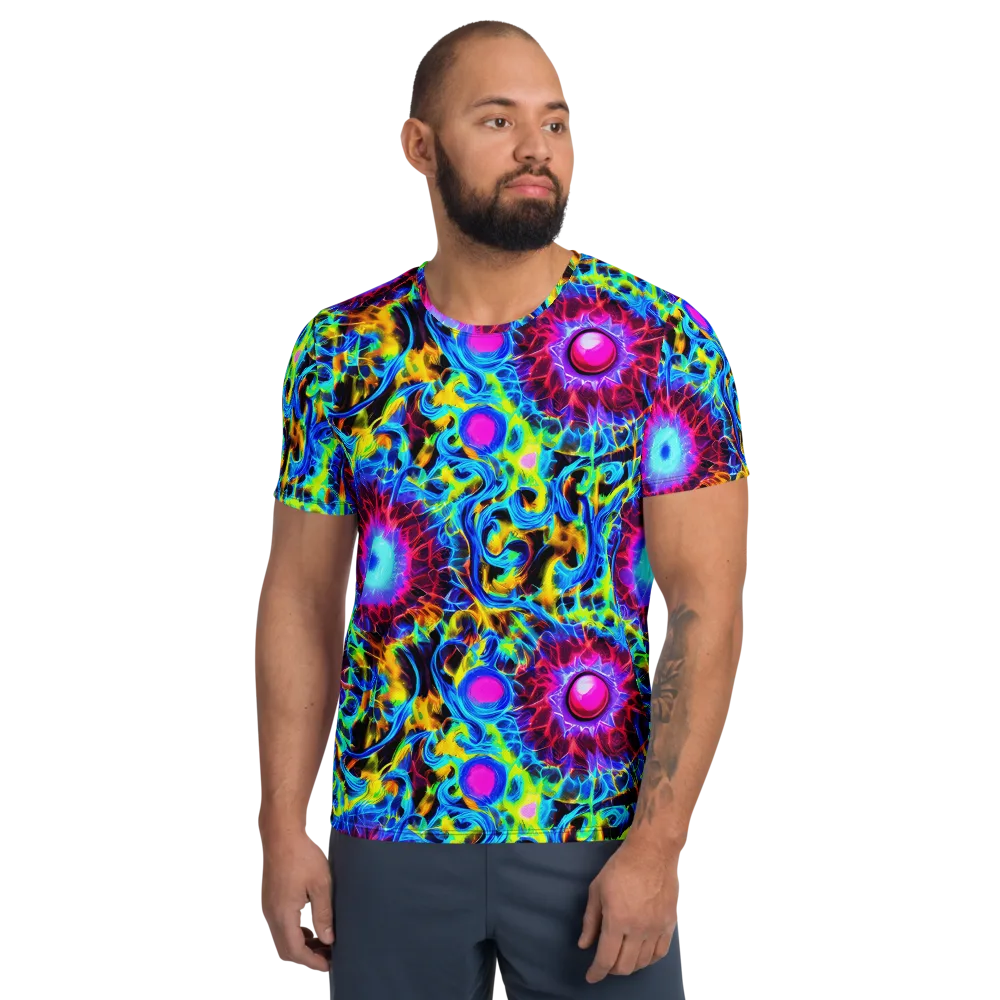 Neon Nectar on Men's Athletic T-Shirt — Front