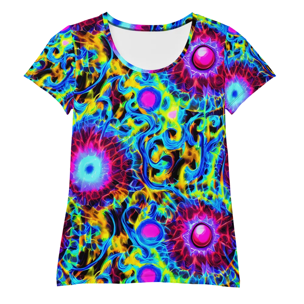 Neon Nectar on Women's Athletic T-Shirt — Front
