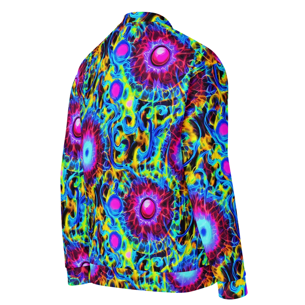 Neon Nectar on Bomber Jacket — Right Back