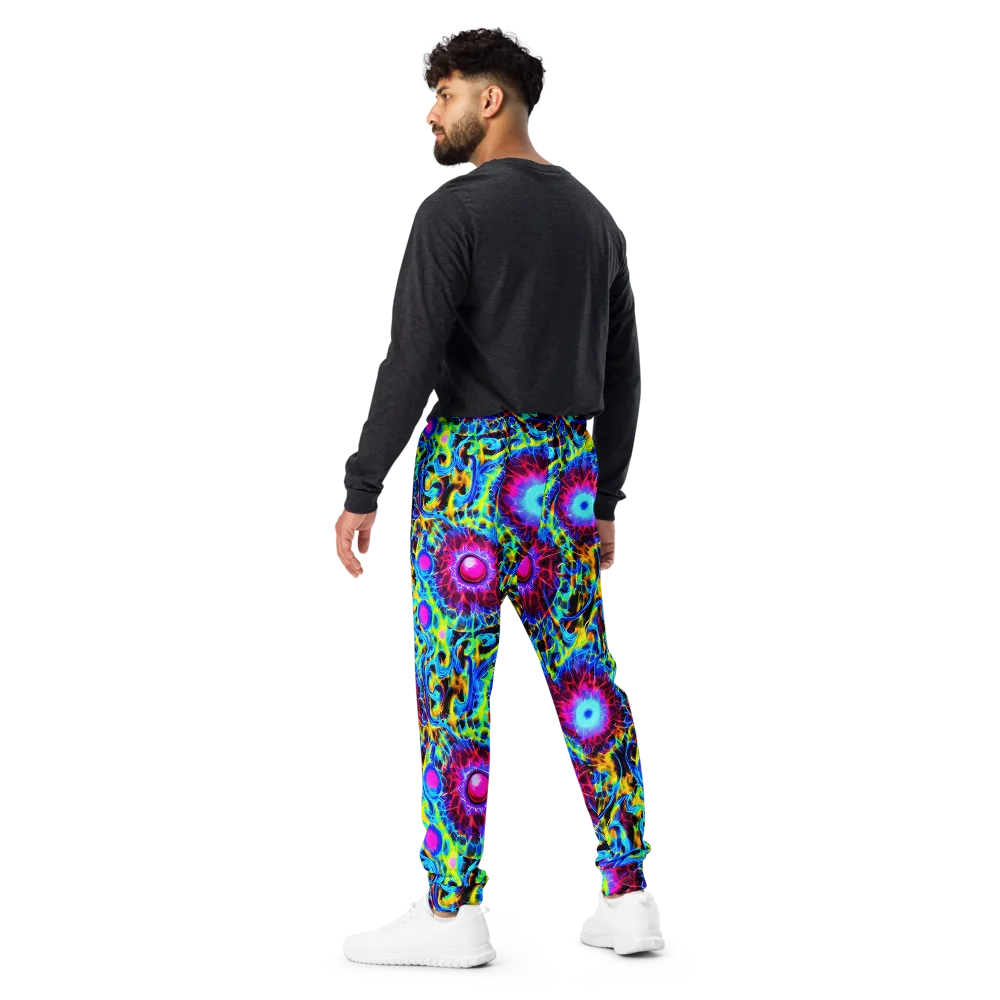 Neon Nectar on Men's Joggers — Back