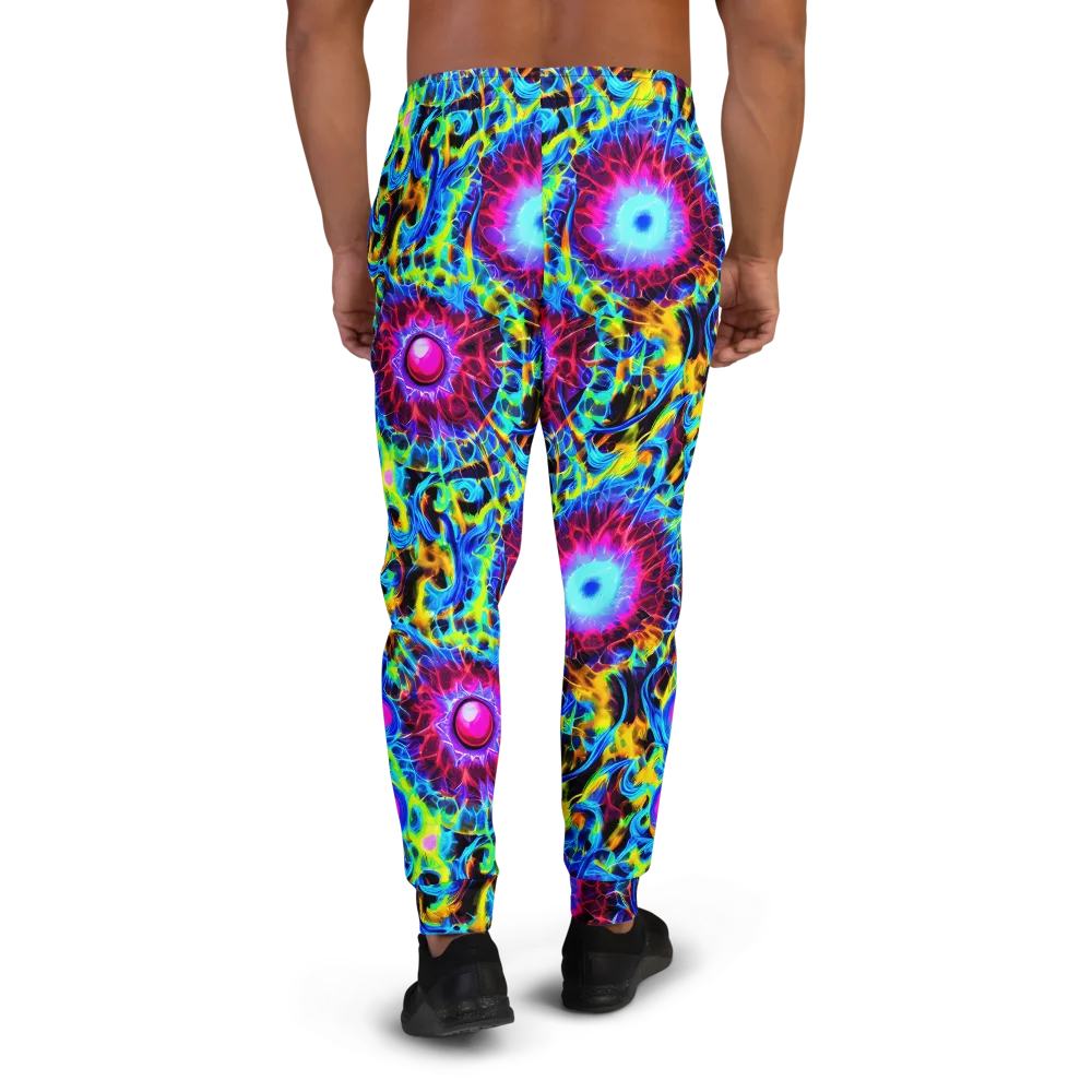 Neon Nectar on Men's Joggers — Back