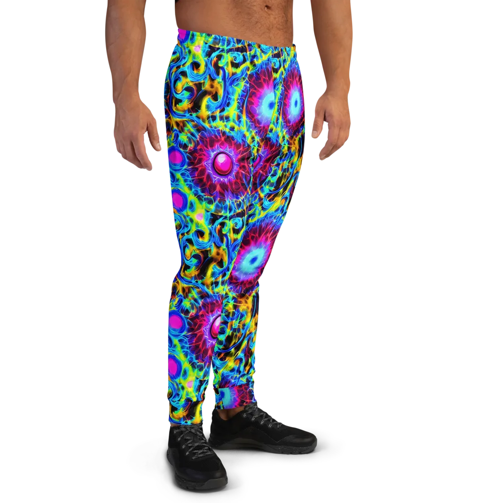Neon Nectar on Men's Joggers — Right