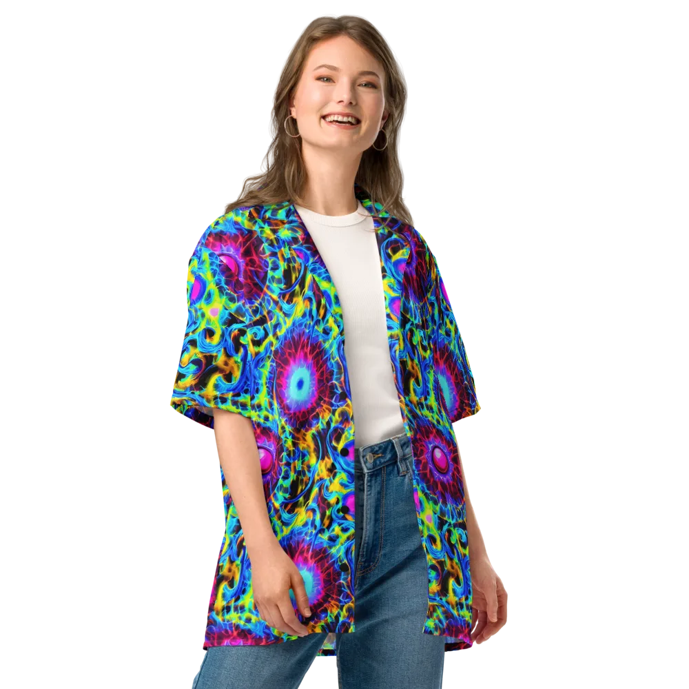 Neon Nectar on Button Shirt — Front