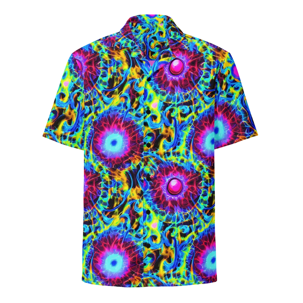 Neon Nectar on Button Shirt — Front