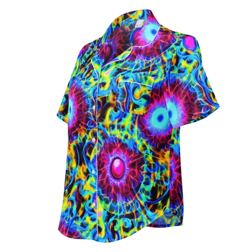 Neon Nectar on a Women's Short Sleeve Pajama Top