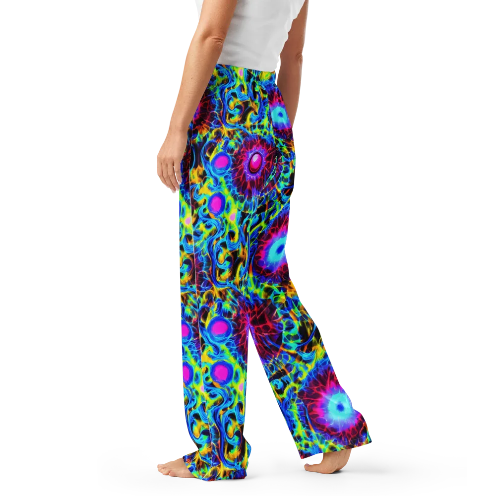 Neon Nectar on Women's Pajama Pants — Left