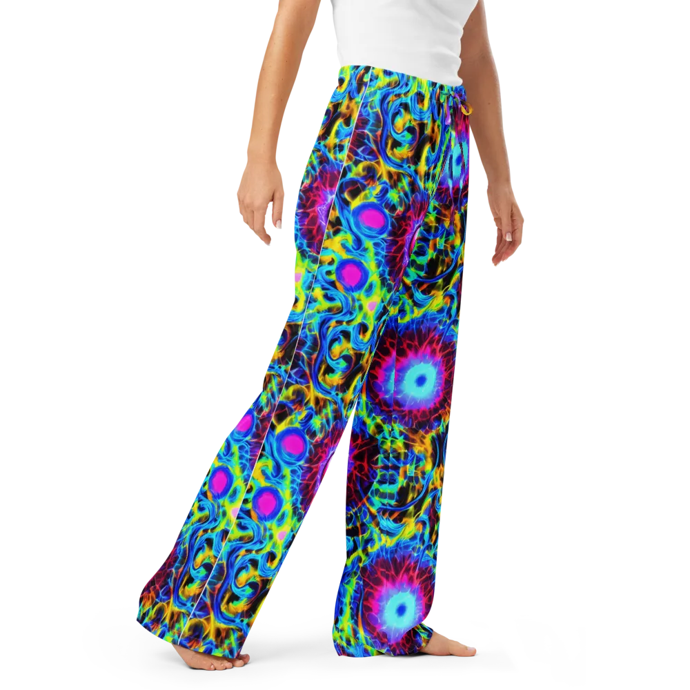 Neon Nectar on Women's Pajama Pants — Right Front