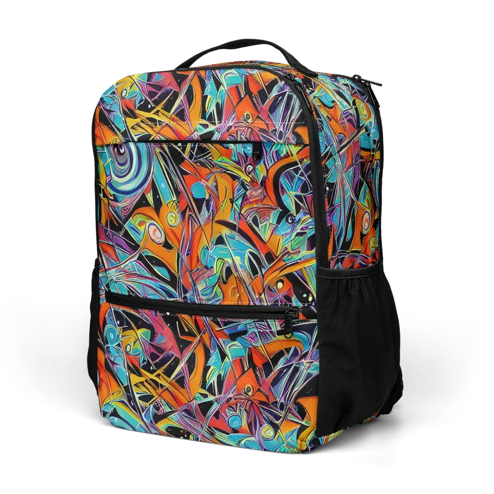 Infinite Color Crash on Utility Backpack — Left Front