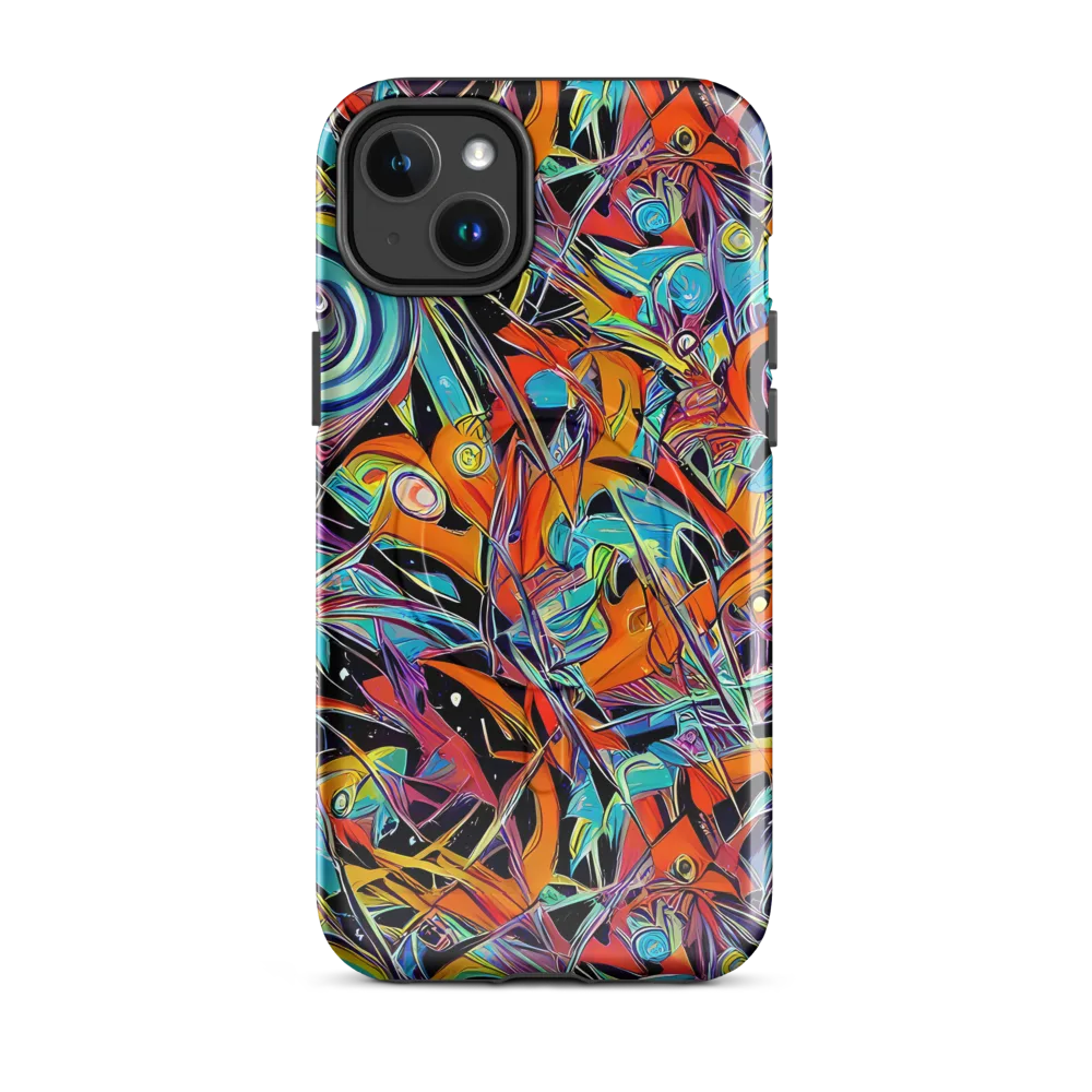 Infinite Color Crash on MagSafe Tough Case for iPhone® — Front